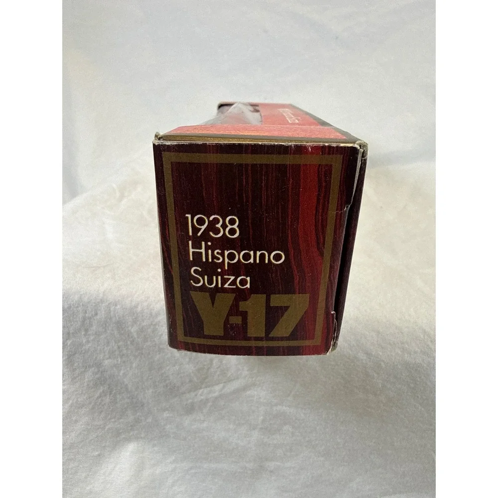 Matchbox Models of Yesteryear Y-17 1938 Hispano Suiza Red 1:48 Diecast Car NIB